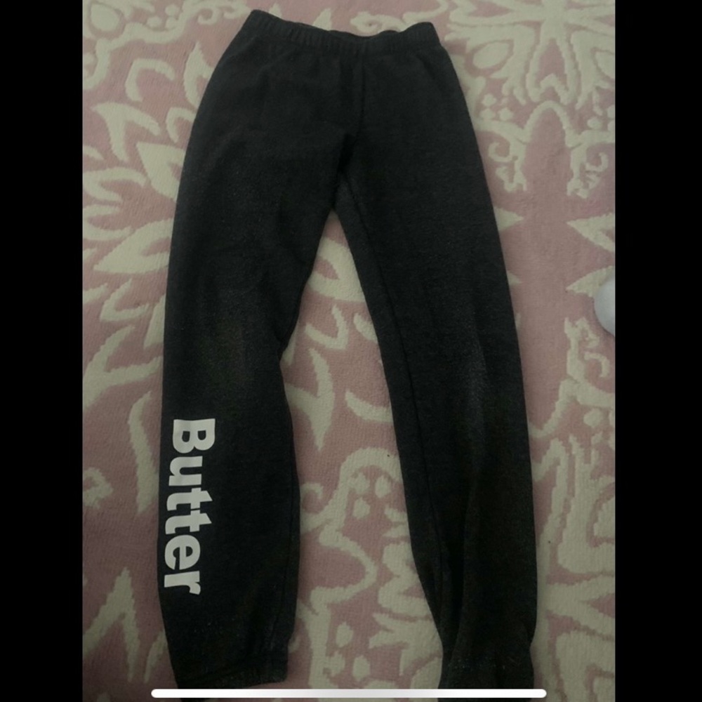 Grey sweatpants